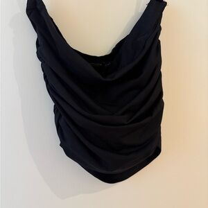 Elegant Black Women's Tube Top
